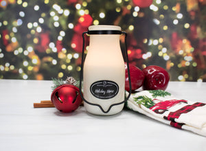 Holiday Home Milkbottle Candle