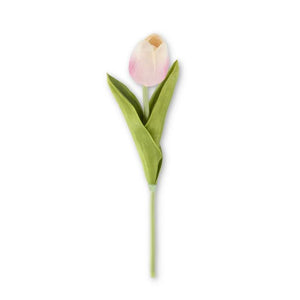 Pink Real Touch Tulip stem