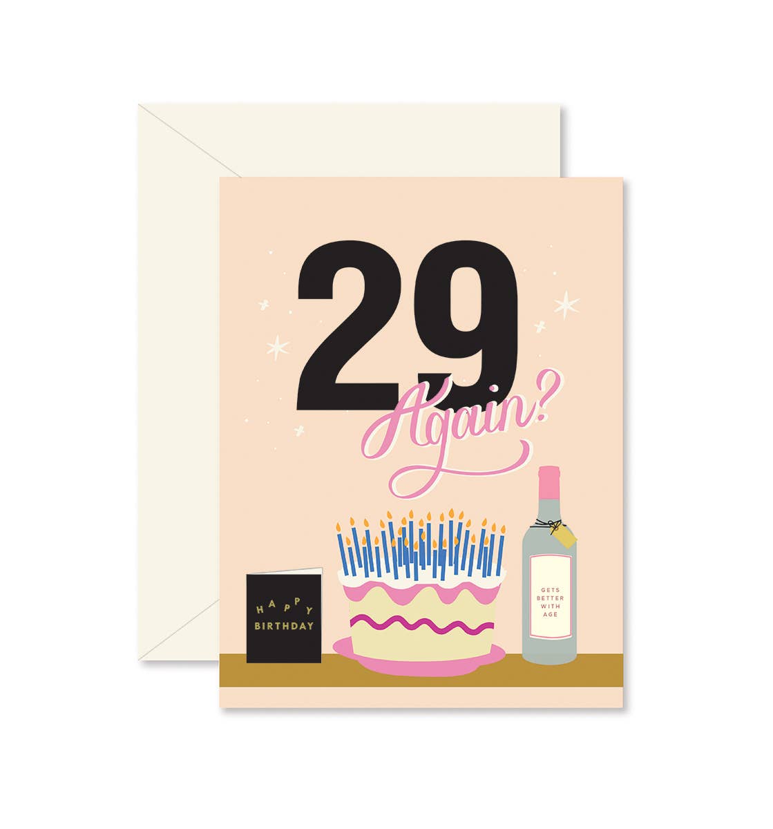 29 Again? Birthday Card