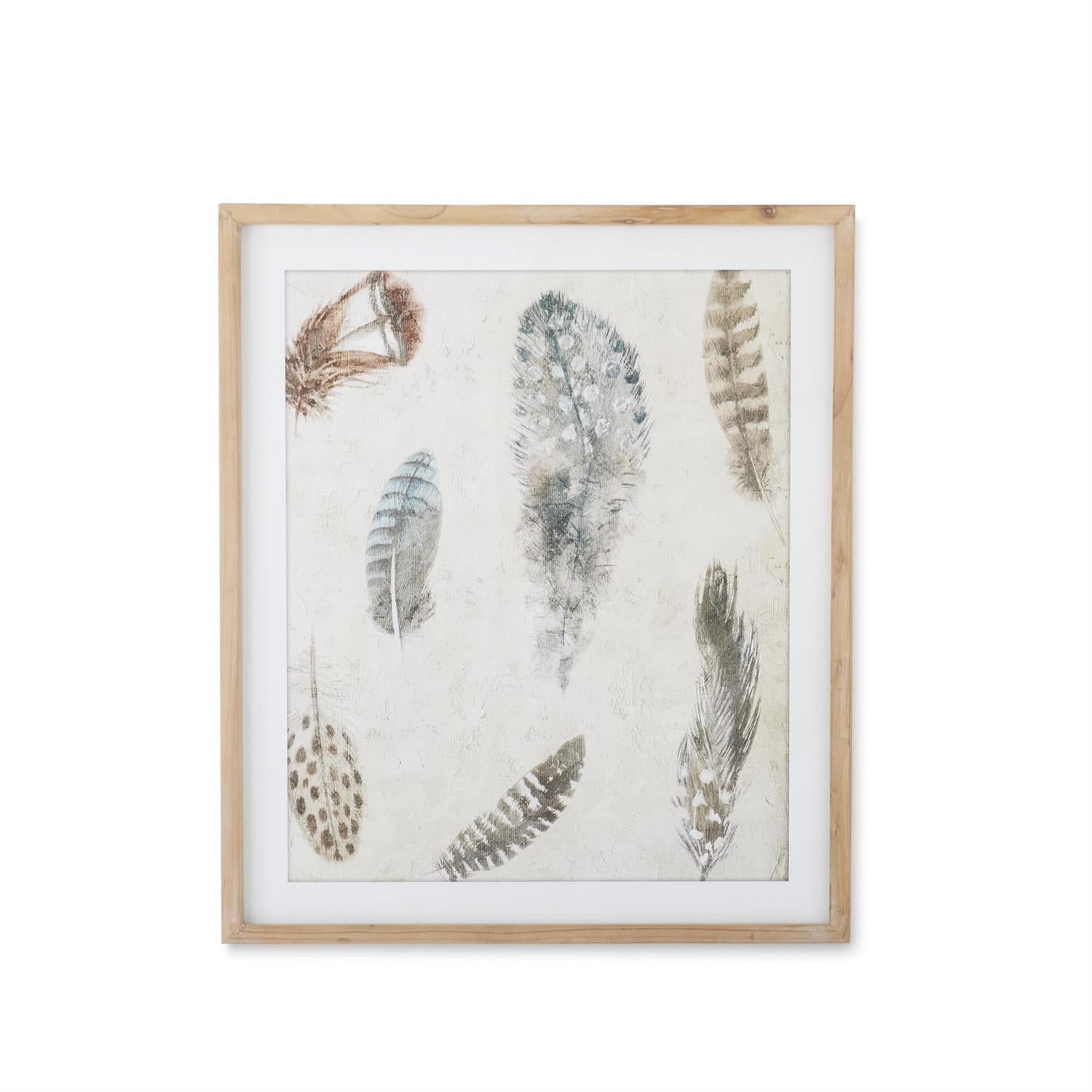 Feather Framed Print