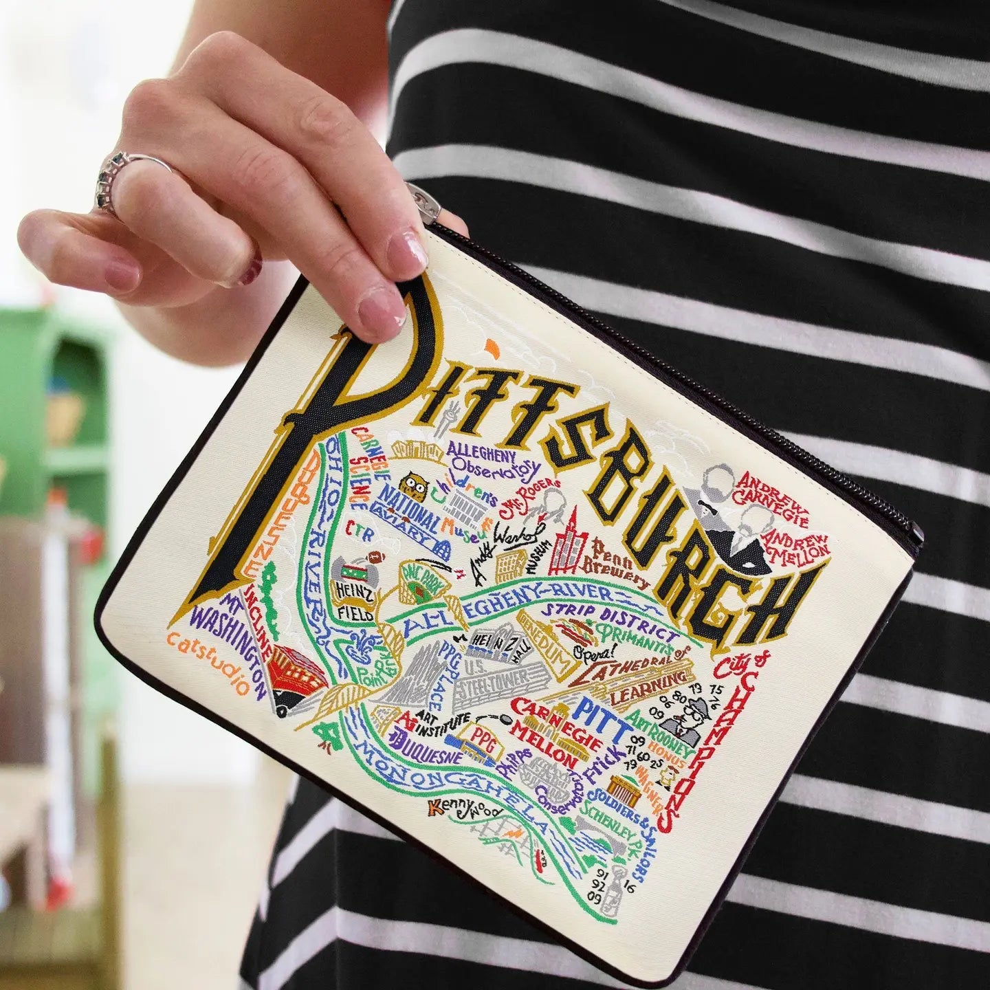 Pittsburgh Zip Pouch