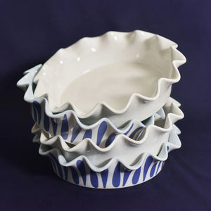 Ruffle Pie Dish