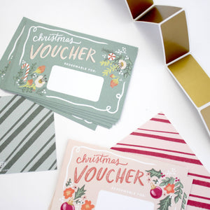 Scratch-off Vouchers - Christmas