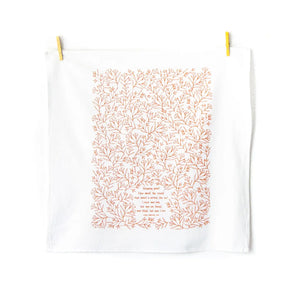 Amazing Grace Hymn Tea Towel