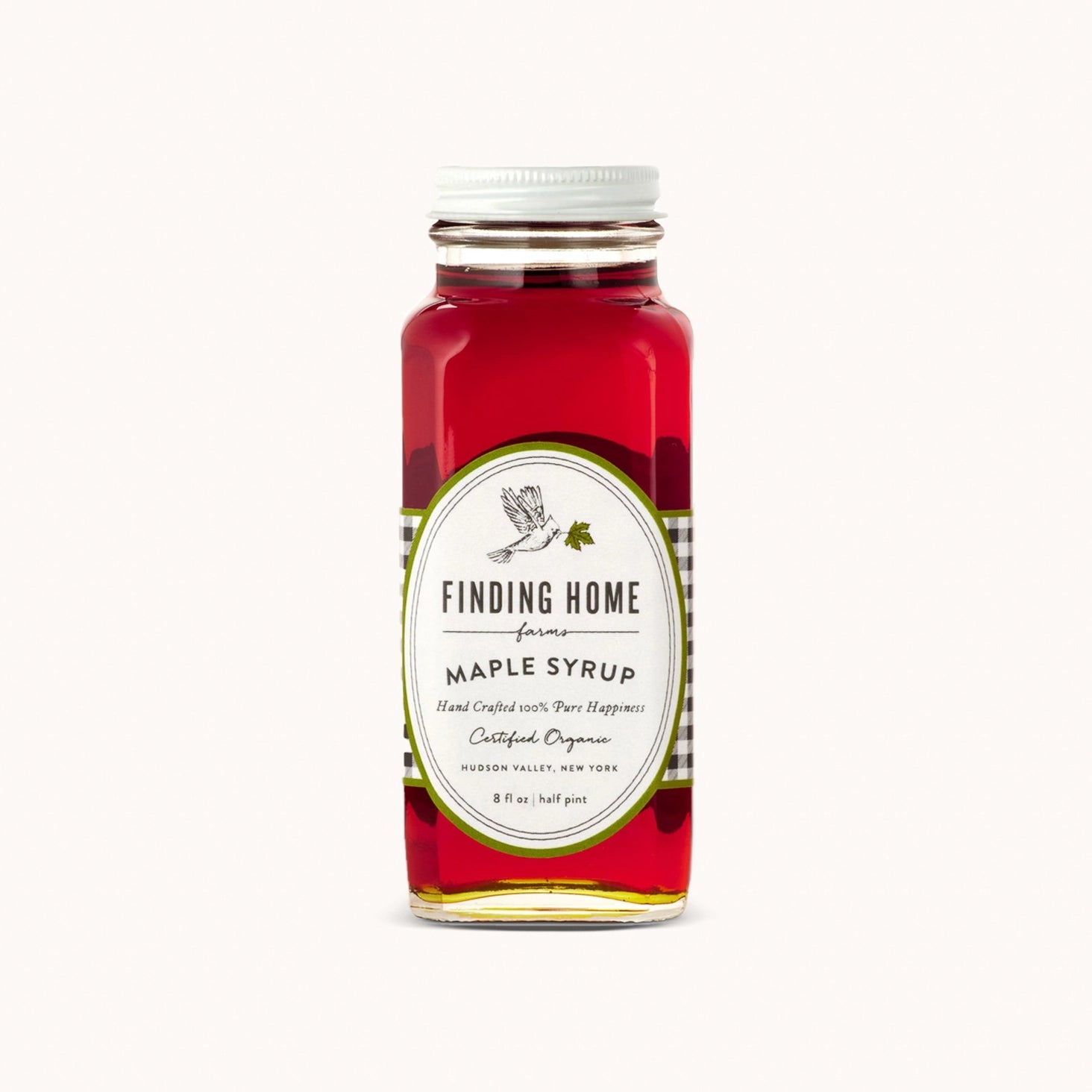 Organic Maple Syrup Farmhouse Bottle