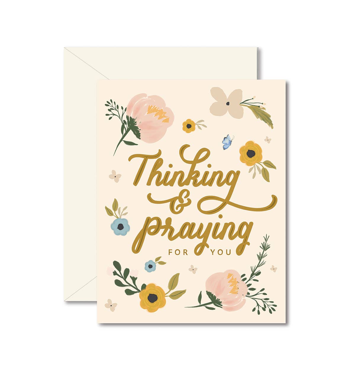 Thinking and Praying For You Card