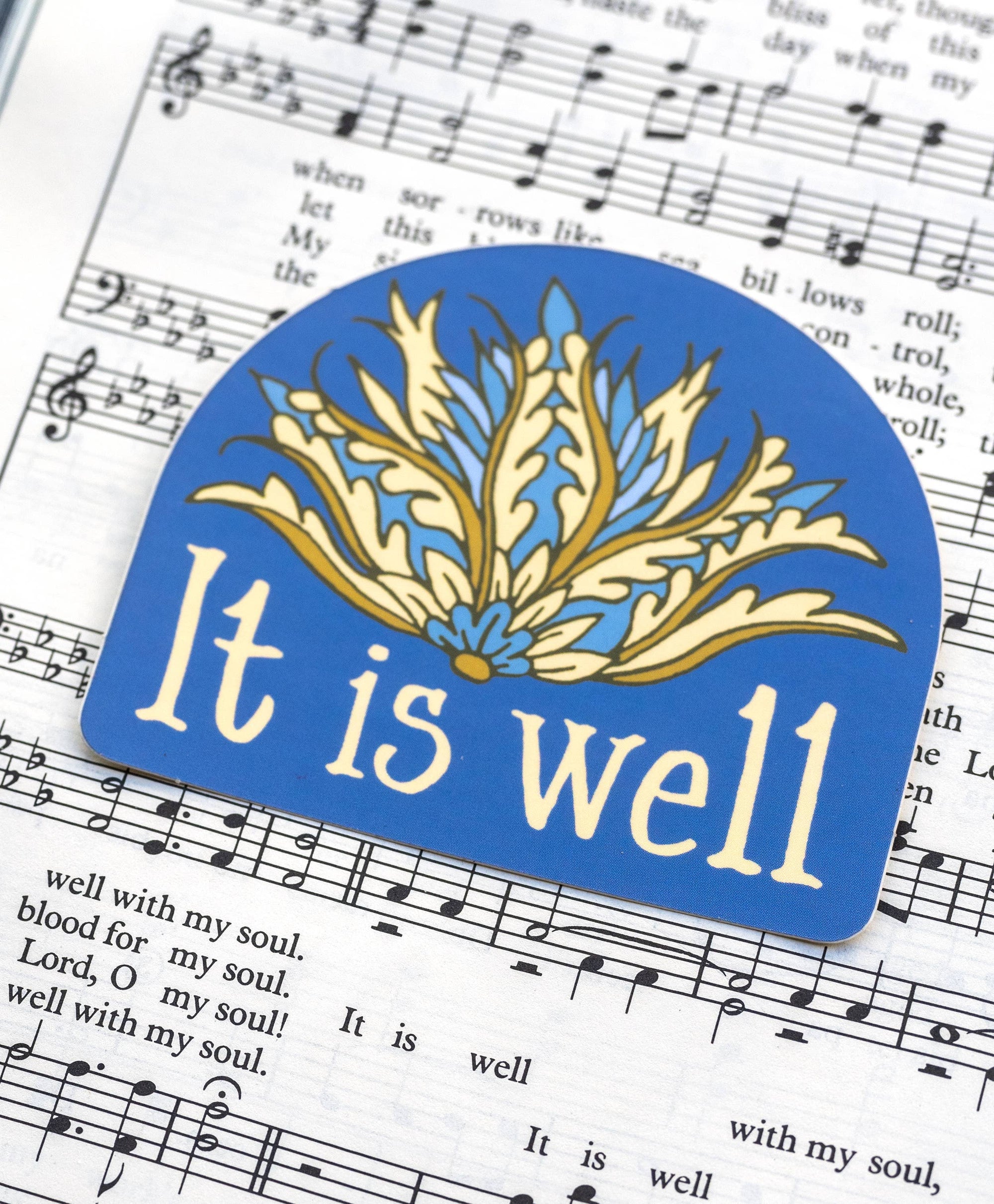 It Is Well Sticker