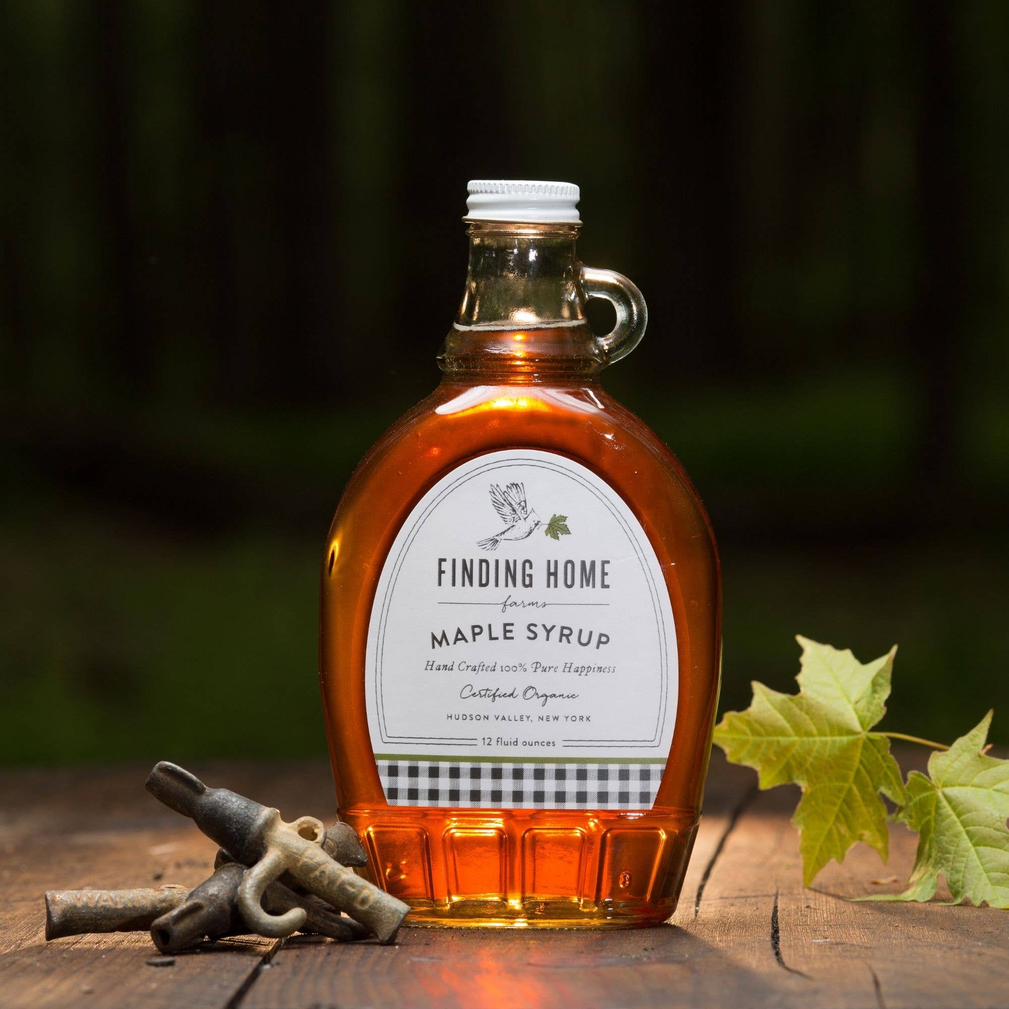 100% Certified Organic Maple Syrup