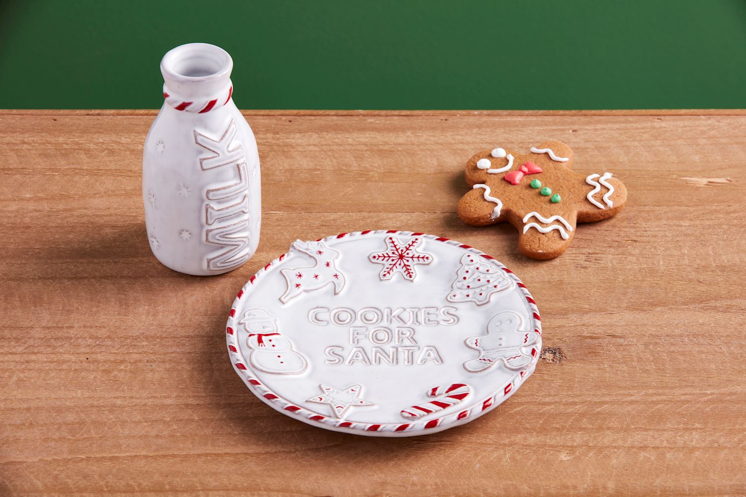 Milk and Cookies for Santa Set