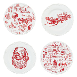 Word Christmas Plate