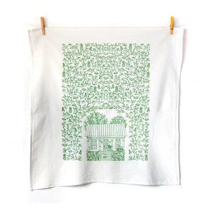 Summer House Tea Towel