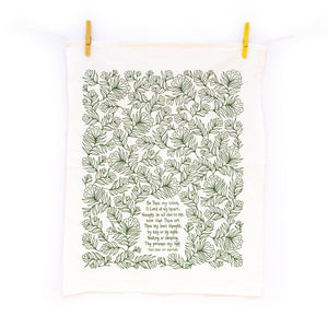 Be Thou My Vision Hymn Tea Towel