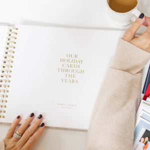 Holiday Card Book - Flax