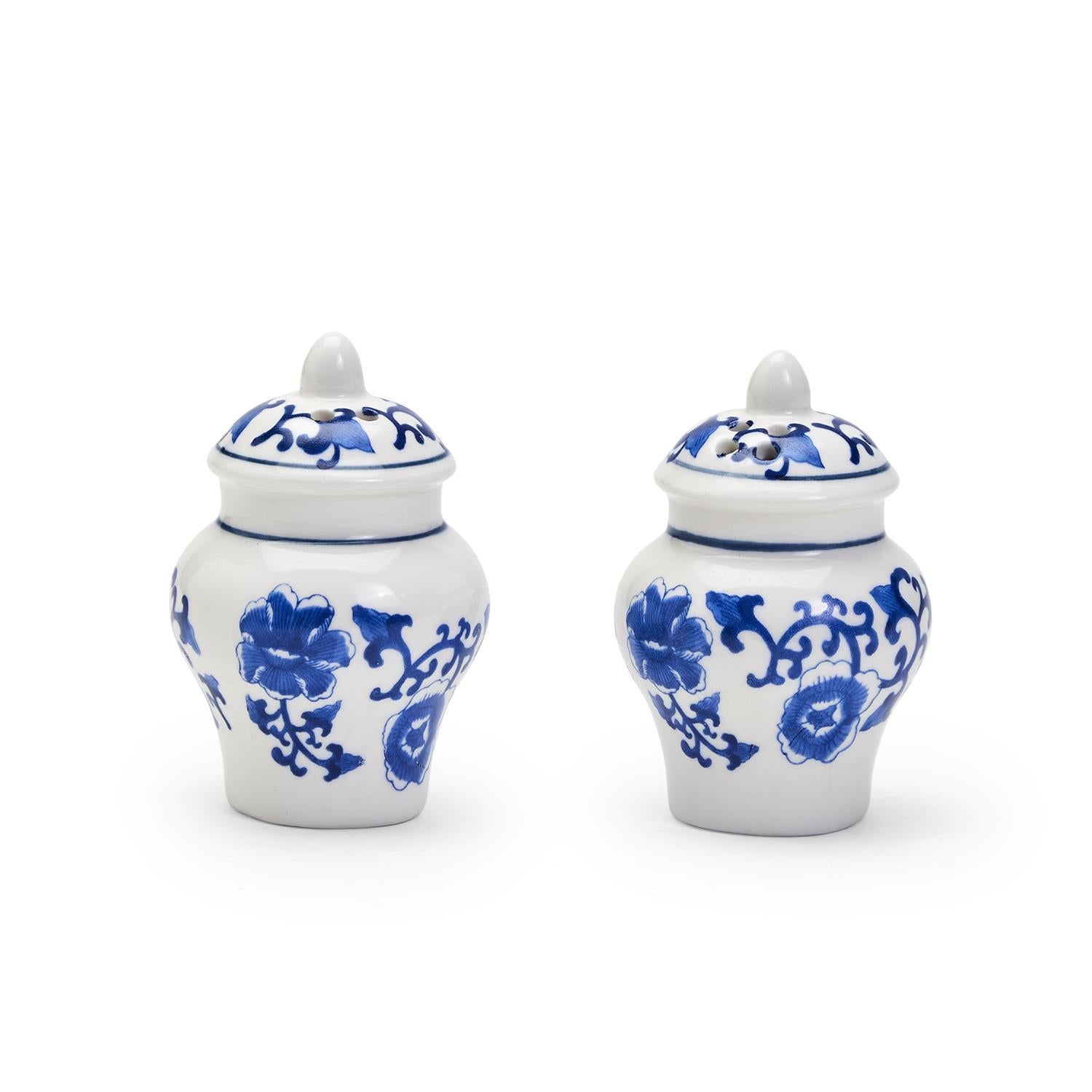 Ginger Jar Salt and Pepper Shakers