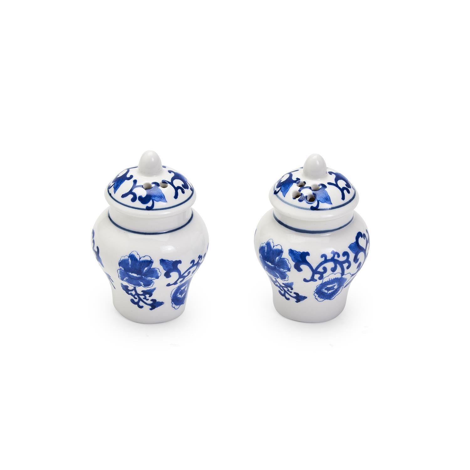 Ginger Jar Salt and Pepper Shakers