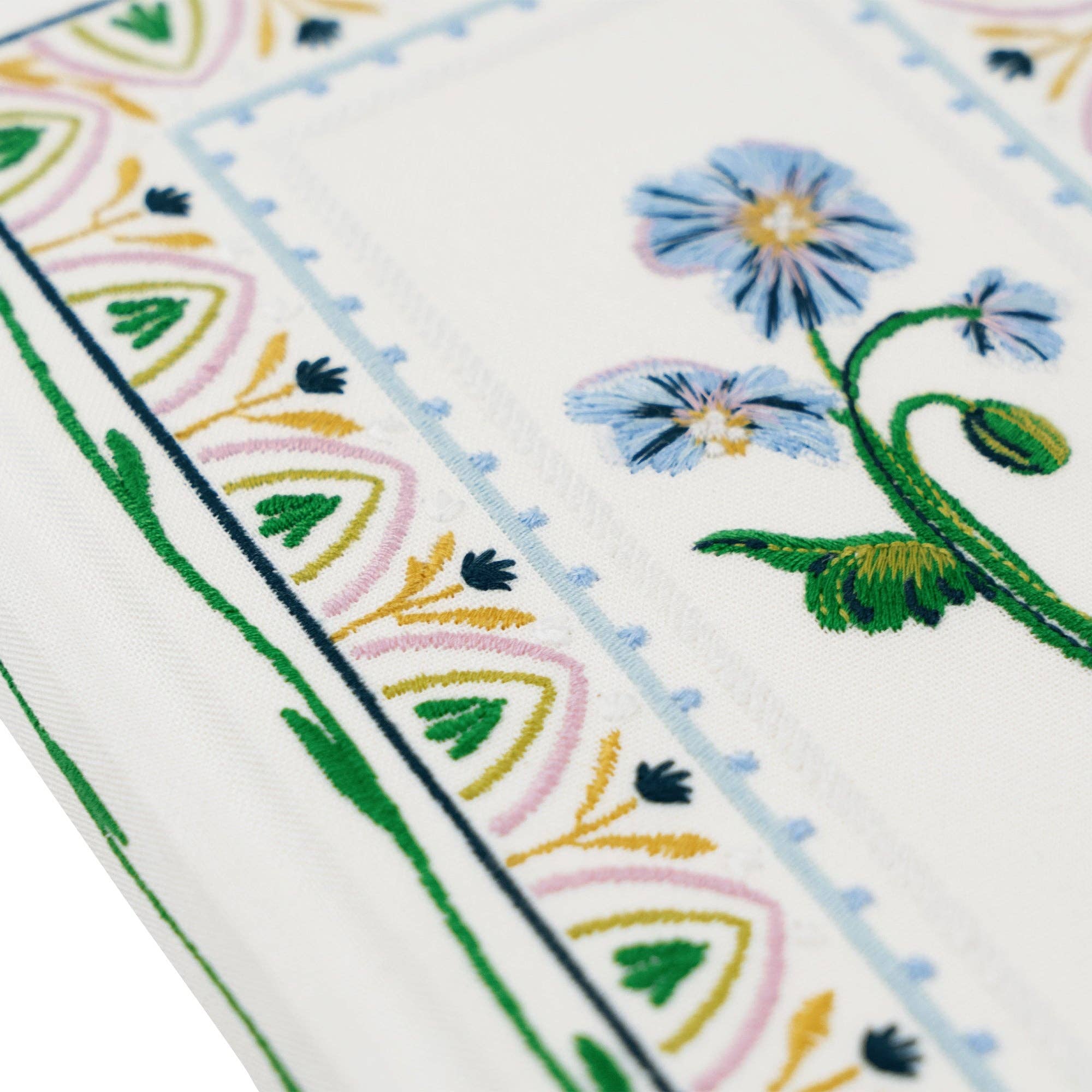Lisbon Theme Embroidered Notebook Journal