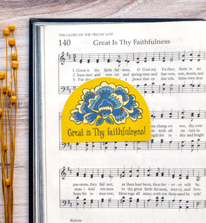 Great Is Thy Faithfulness Hymn Sticker