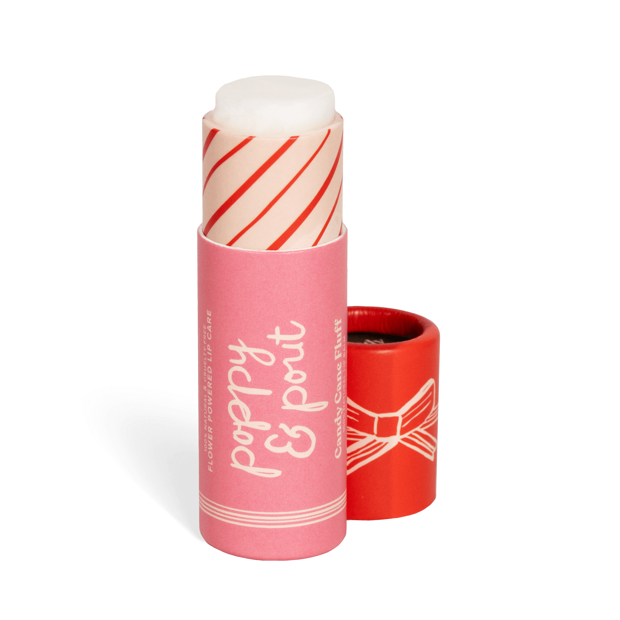 Candy Cane Fluff Lip Balm