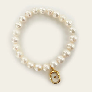 Mustard Seed Bracelet - Freshwater Pearl