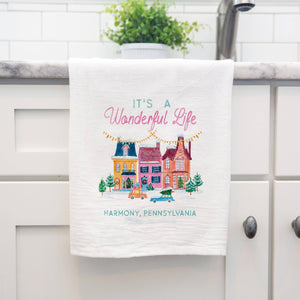 Wonderful Life Harmony Tea Towel