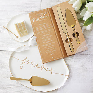 Wedding Cake Serving Set