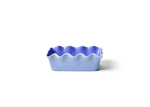 Iris Blue Ruffle Loaf Pan