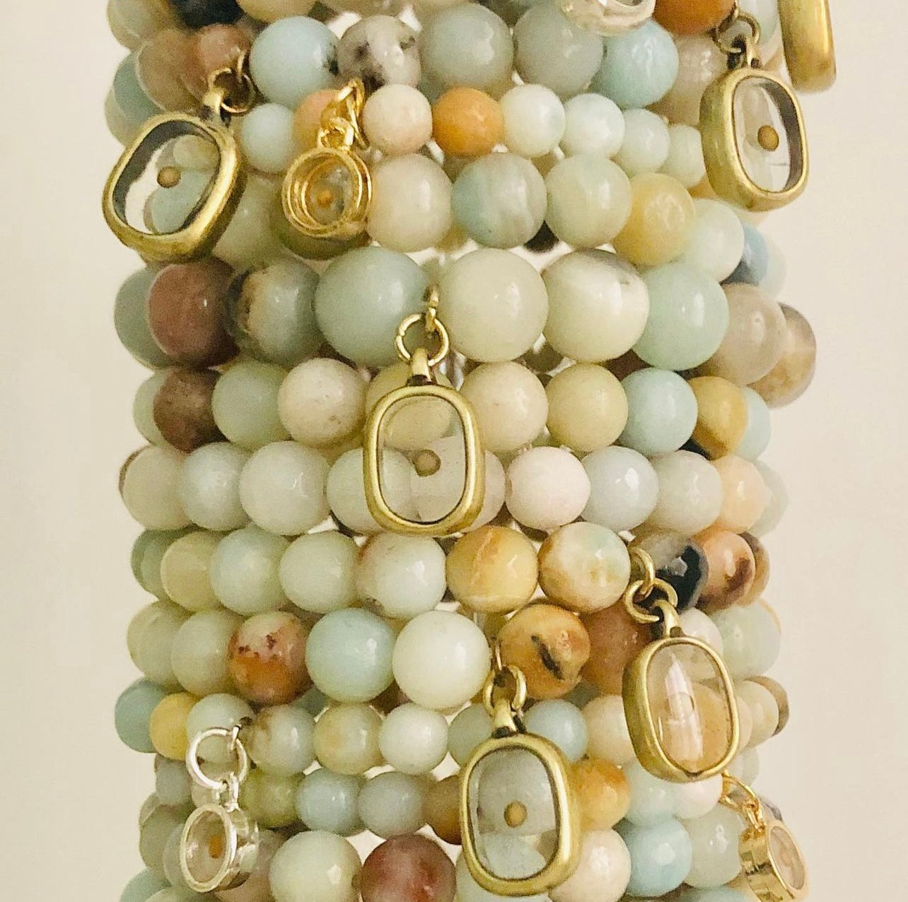 Mustard Seed Bracelet - Amazonite