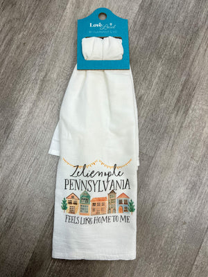 Zelienople Feels Like Home Tea Towel