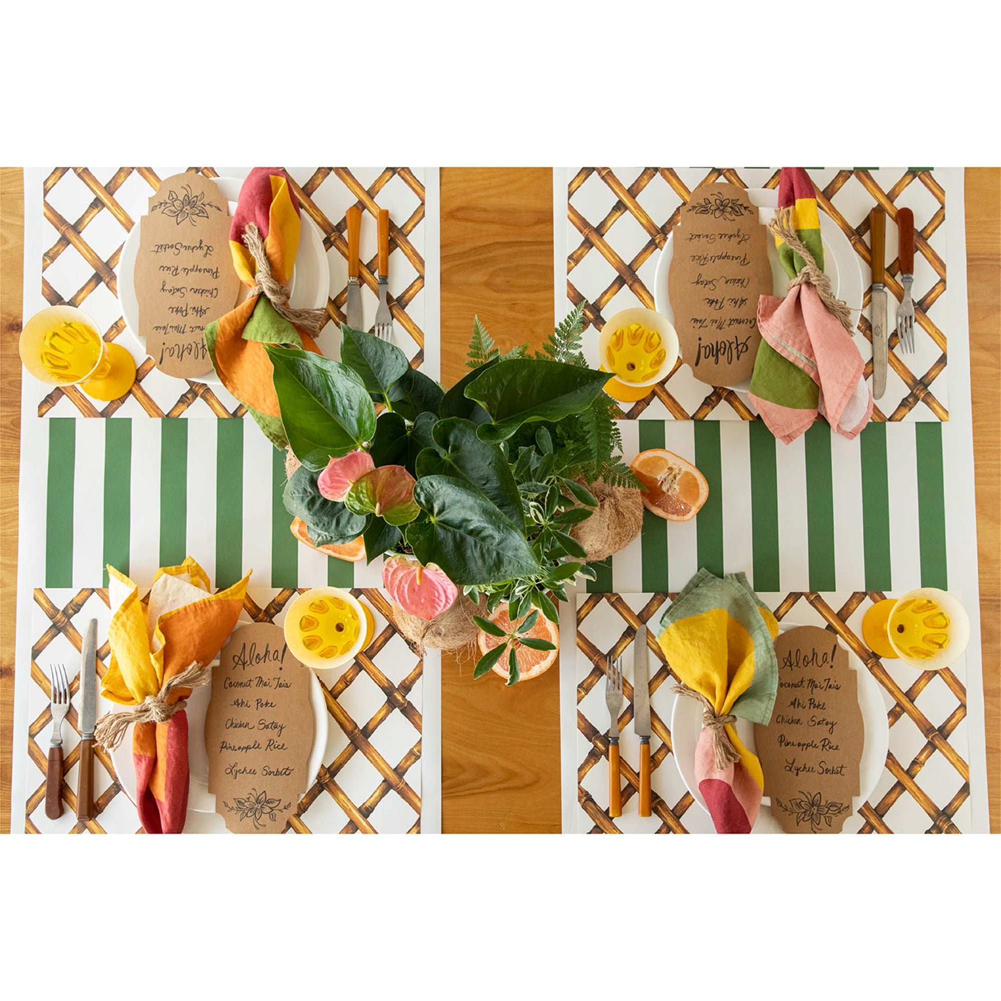 Bamboo Lattice Placemats