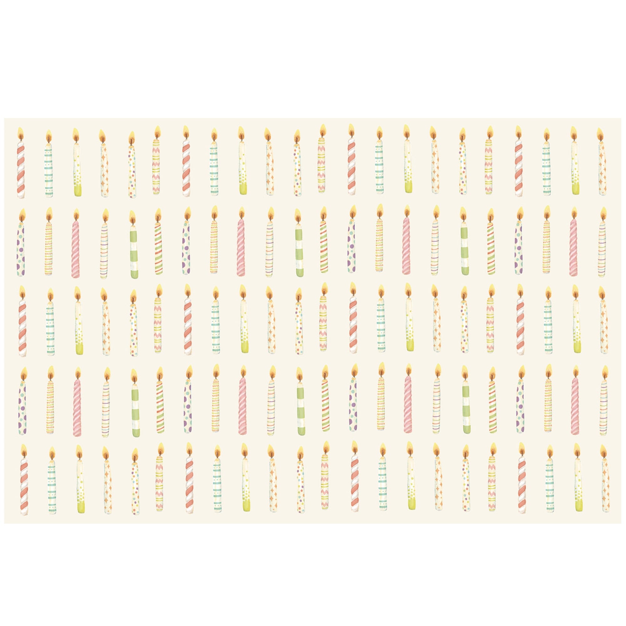 Birthday Candles Placemats
