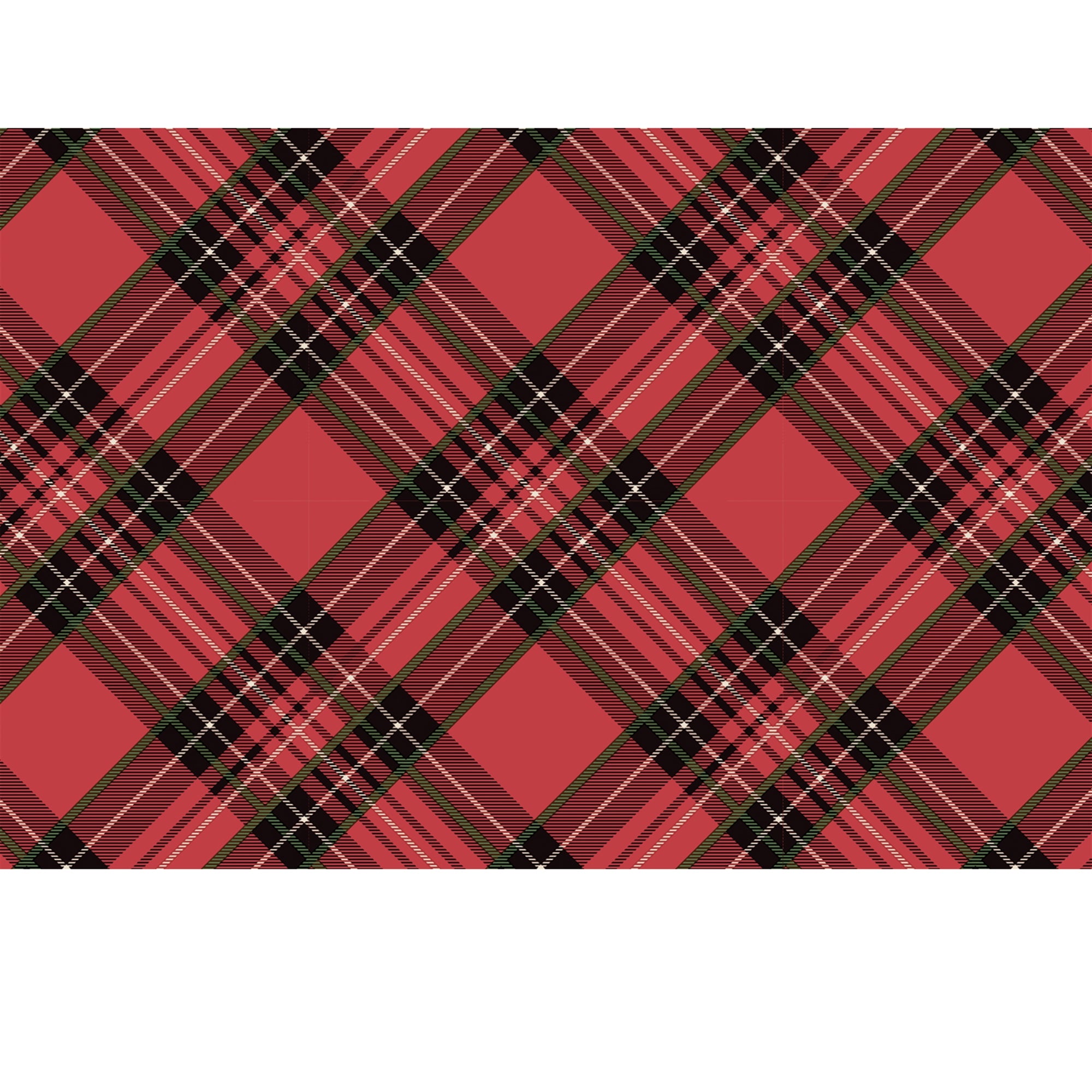 Red Plaid Placemats