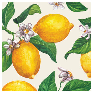 Lemons Cocktail Napkins