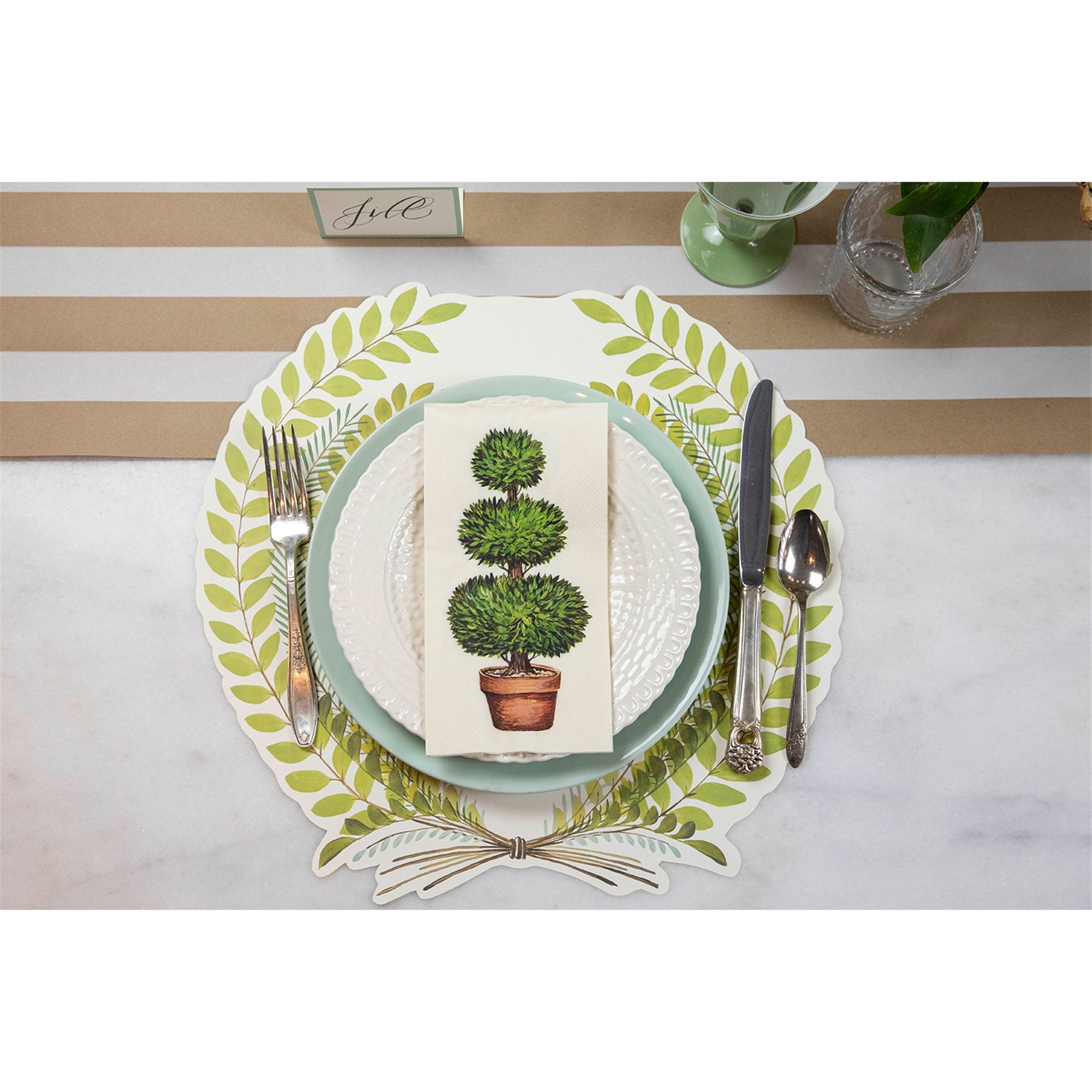 Topiary Guest Napkins