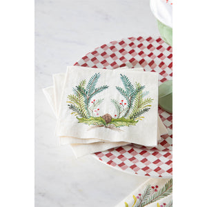 Christmas Sprigs Cocktail Napkins