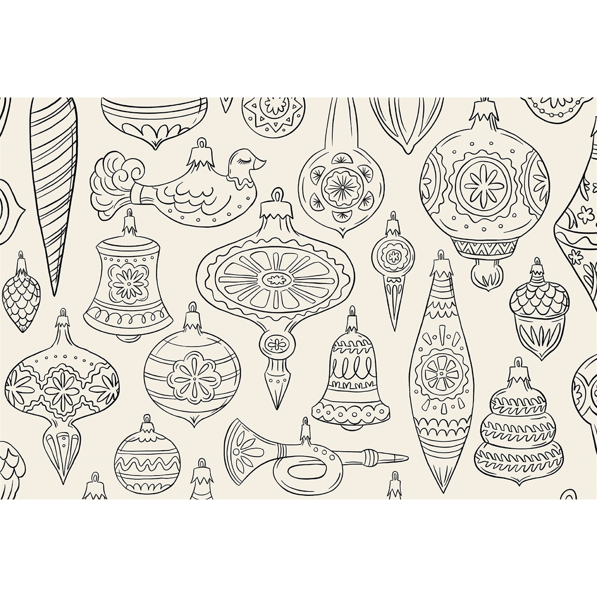 Christmas Coloring Placemats