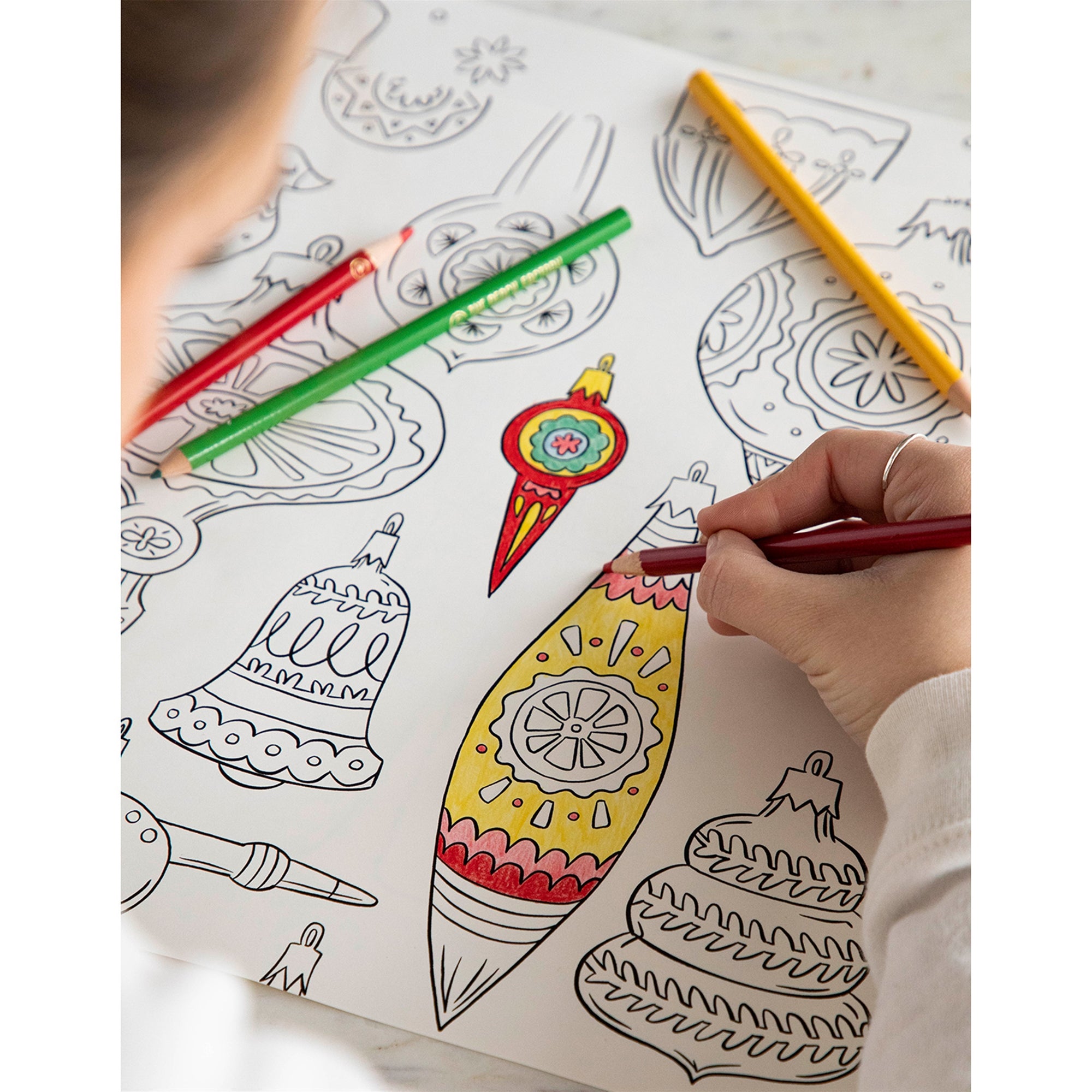 Christmas Coloring Placemats