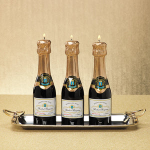 Champagne Bottle Candle