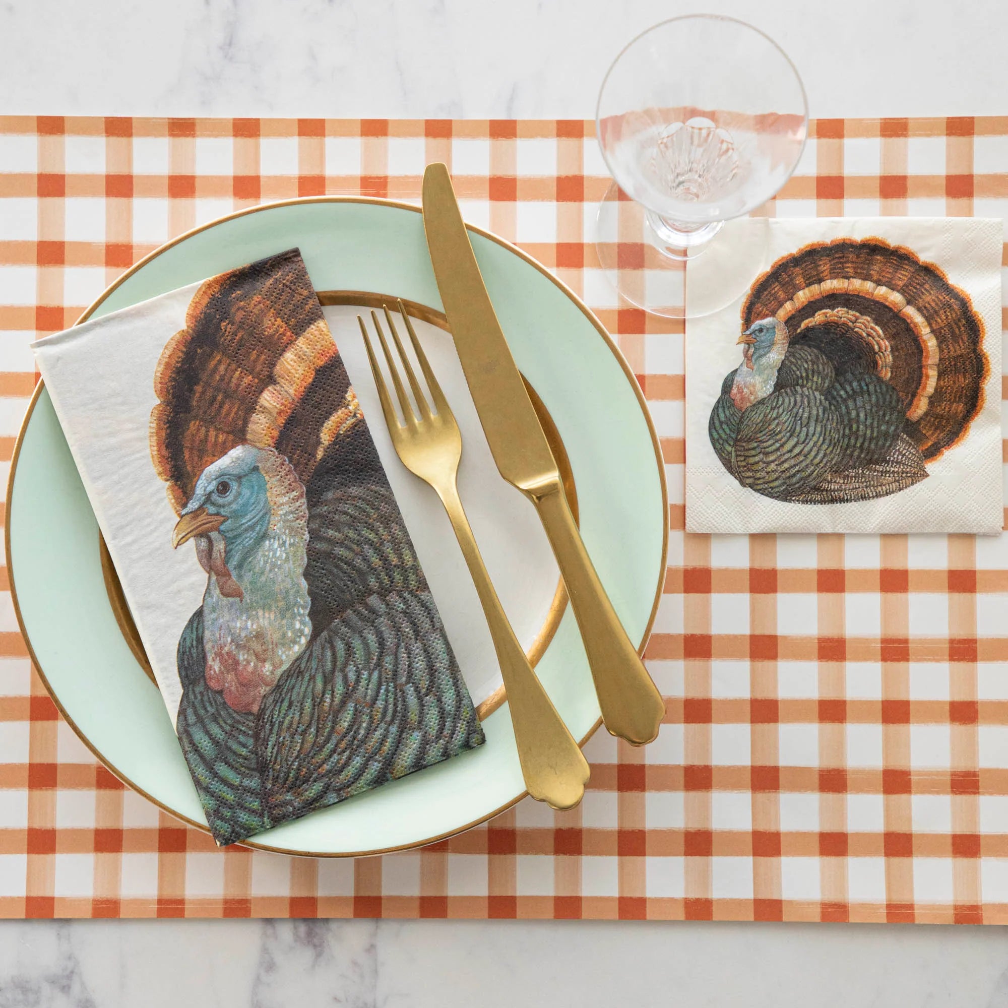 Heritage Turkey Guest Napkins