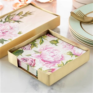 Peony Cocktail Napkins