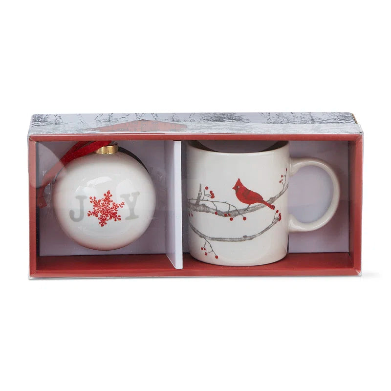 Winter Scenes Mug and Ornament Set