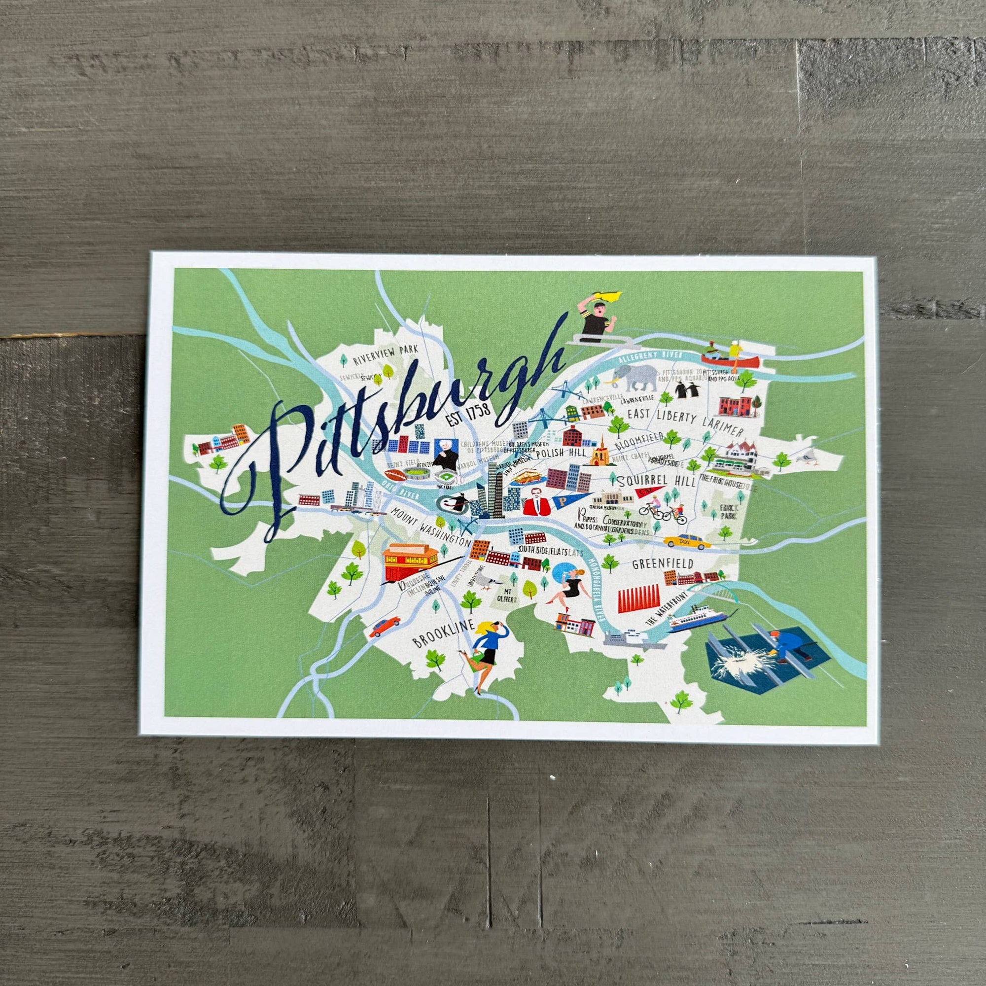 Pittsburgh Postcard