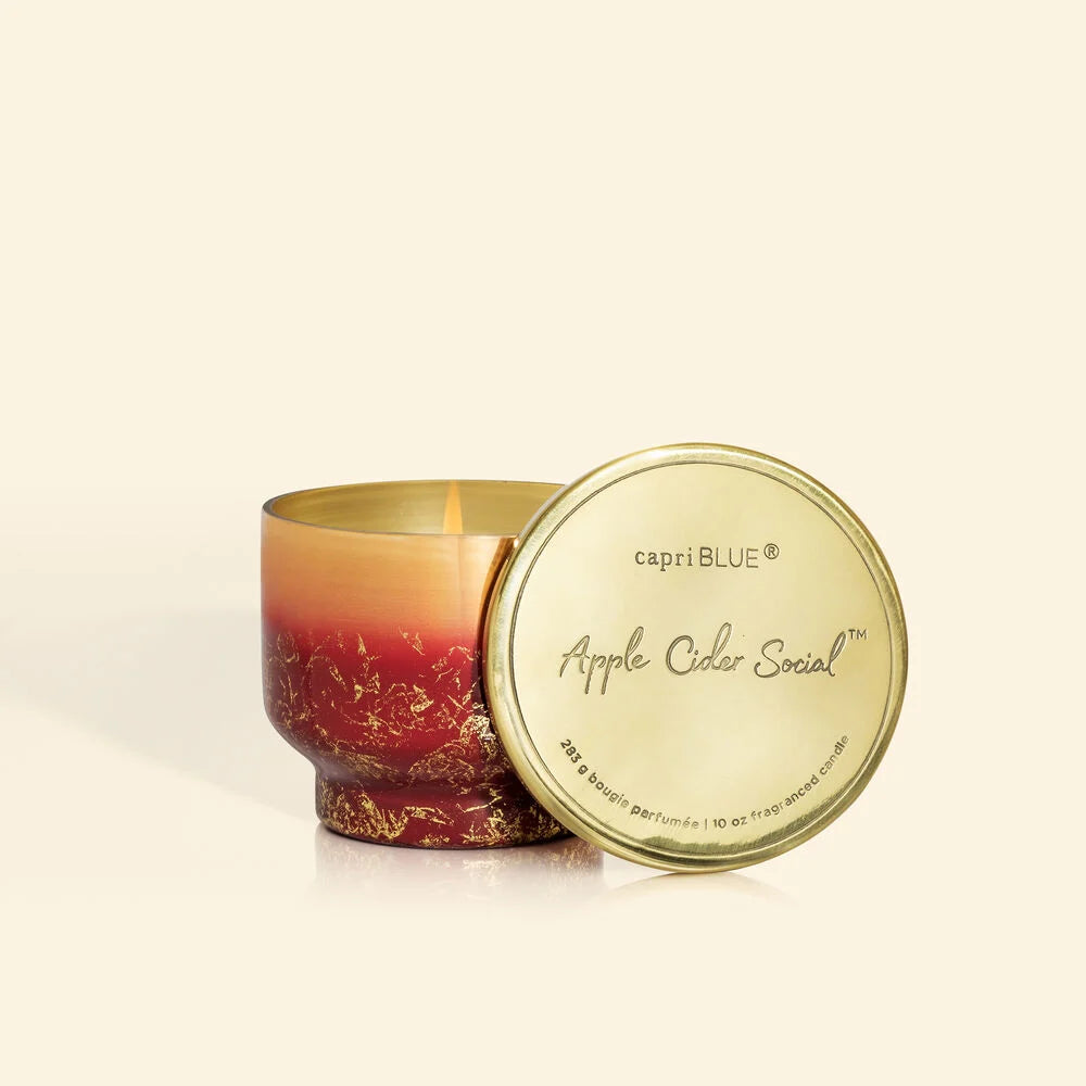 Apple Cider Social Glimmer inverted candle