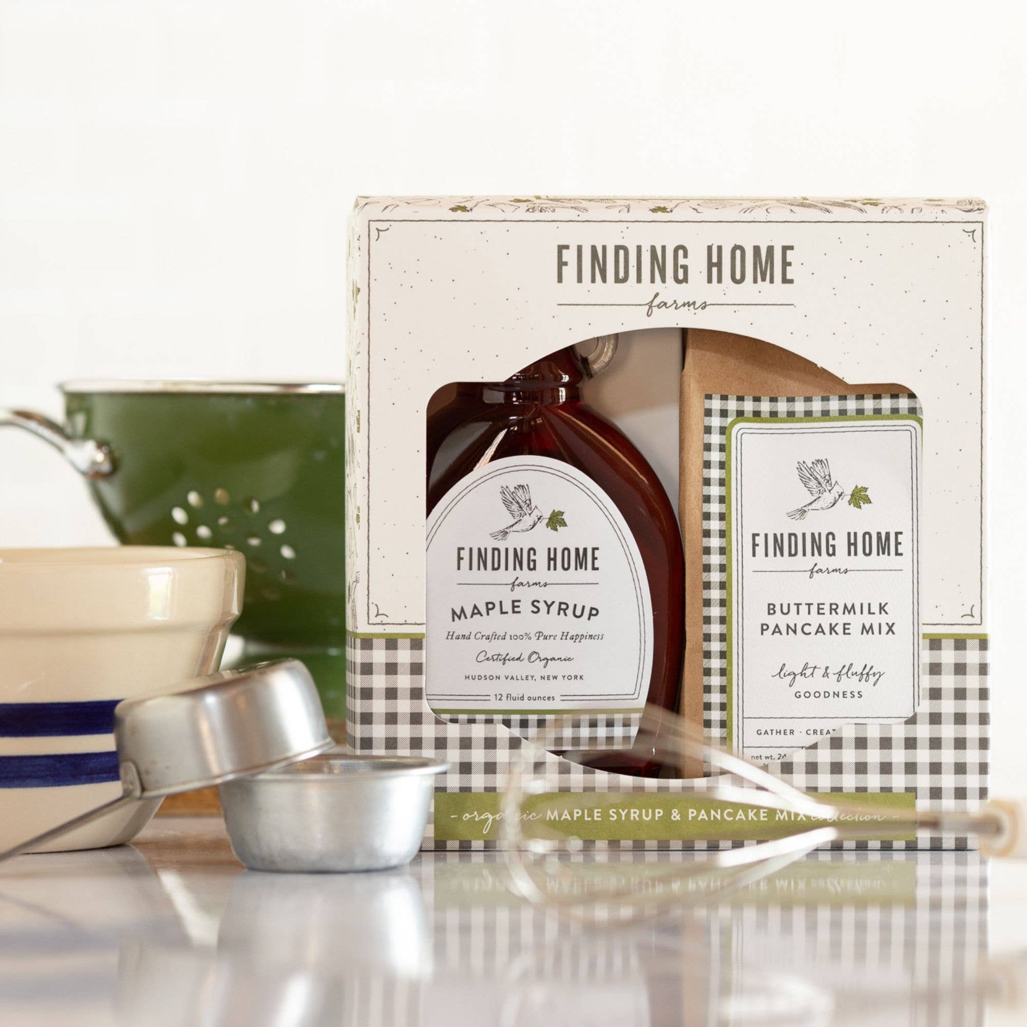 Organic Maple Syrup & Pancake Mix Gift Set