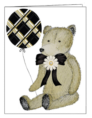 Balloon Bear Greeting Card