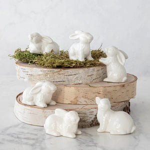 White Porcelain Bunny