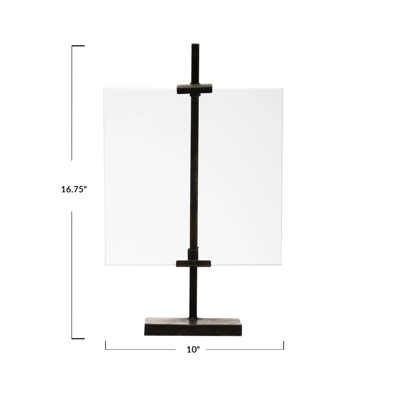 Floating Frame with Metal Stand