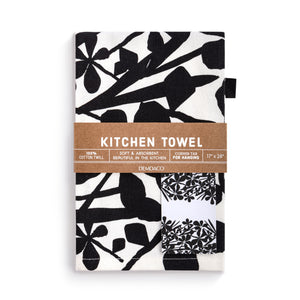 Floral Kitchen Tea Towel