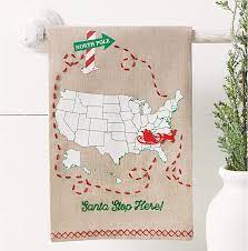 Santa Stop Here Towel