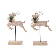 Wood Jumping Reindeer