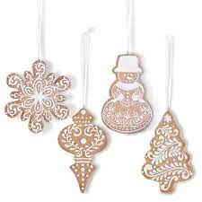 Glittered Gingerbread Ornament